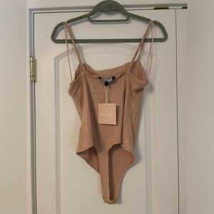 KITTENISH BODYSUIT BLUSH PINK